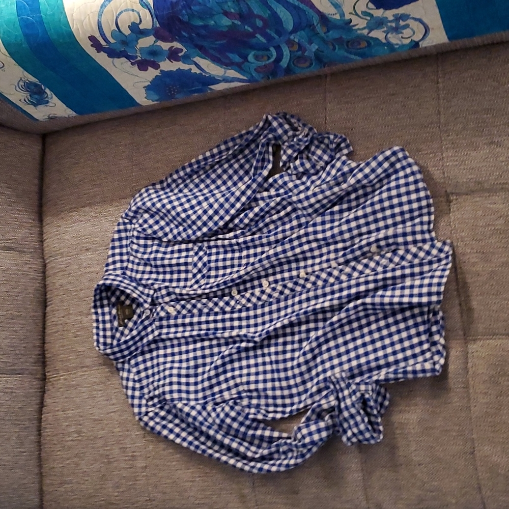 Eddie Bauer checker shirt